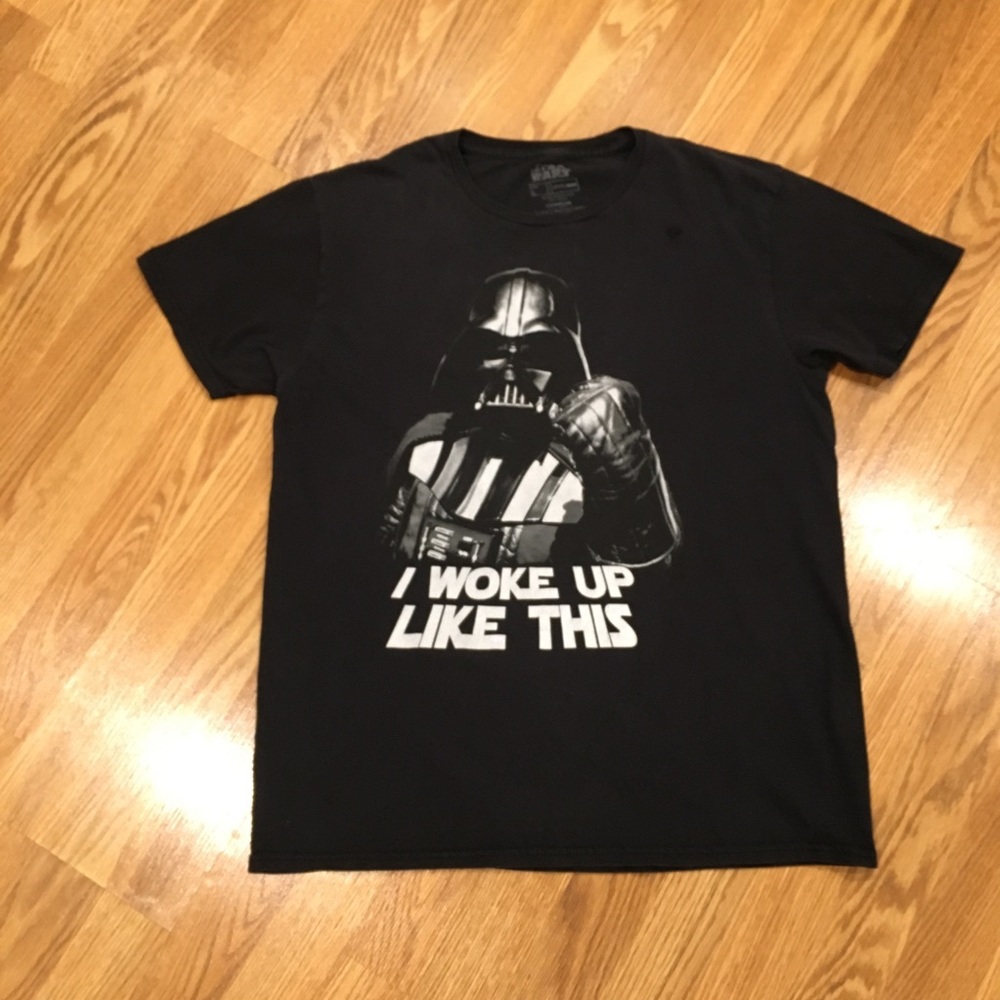 Black Darth Vader Tshirt sz L
